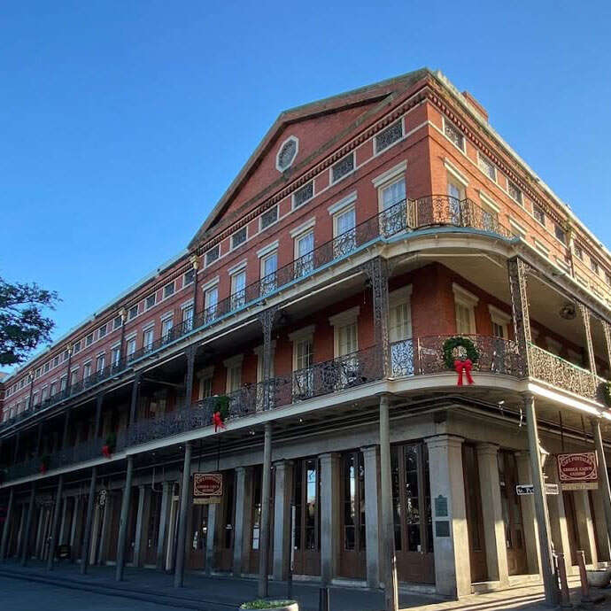 welcome to the cafe pontalba website